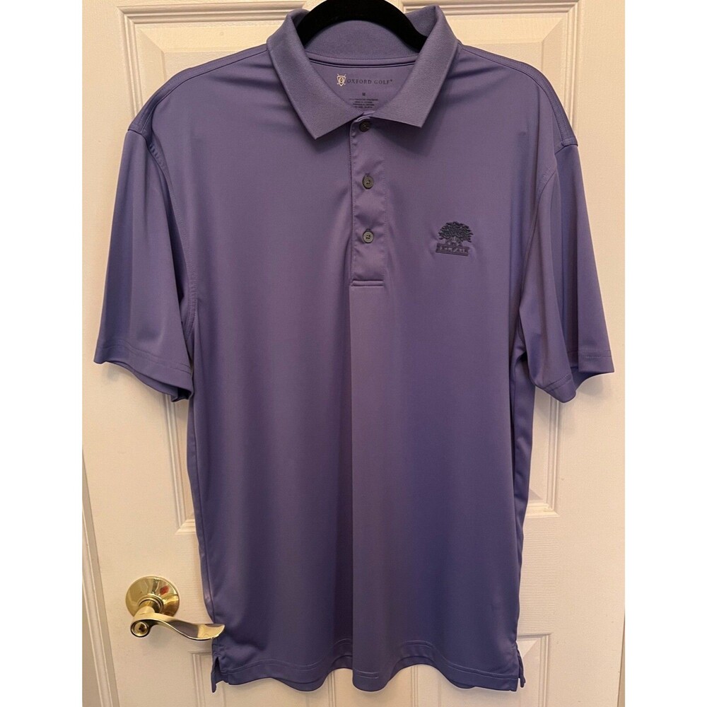 Belfair Golf Club - Bluffton SC - Oxford Golf Shirt - Men's Size Medium - Purple